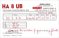 ha8ub  Magyarország (Hungarian) Ungarn (Hungary)
