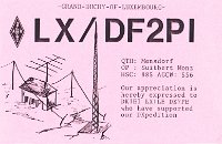 lx-df2-1  Grand Duchy of Luxembourg, Groussherzogtum Lëtzebuerg (Luxembourgish)