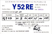 y52re  Die Deutsche Demokratische Republik (DDR) war ein Staat in Mitteleuropa, der von 1949 bis 1990 existierte